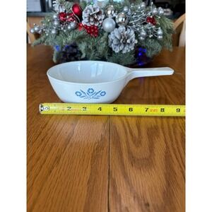Corning Ware Blue Cornflower P-81-B 1 Pint Menuette Pan Vintage USA Pyroceram